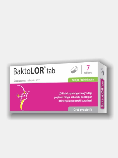 Baktolor tabletkalar