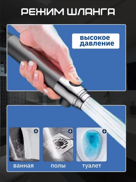 Турло-лейка водосберегающая насадка для душа