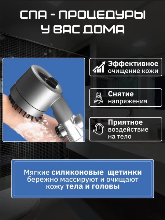 Турло-лейка водосберегающая насадка для душа