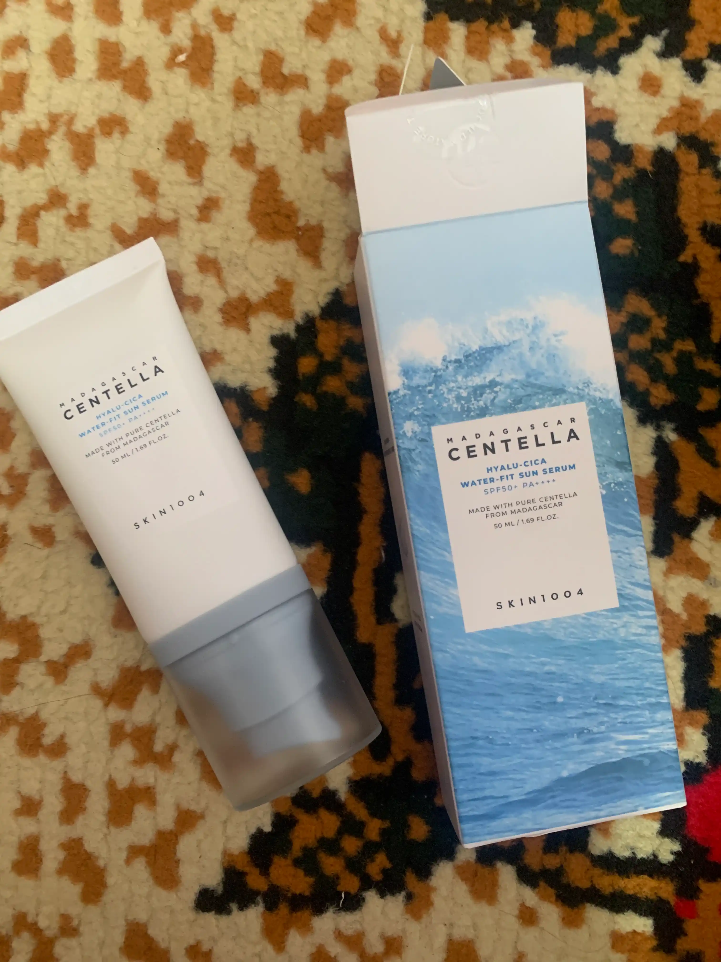Centella Madagascar SPF 50+ — легкий солнцезащитный крем с экстрактом центеллы, 50 мл