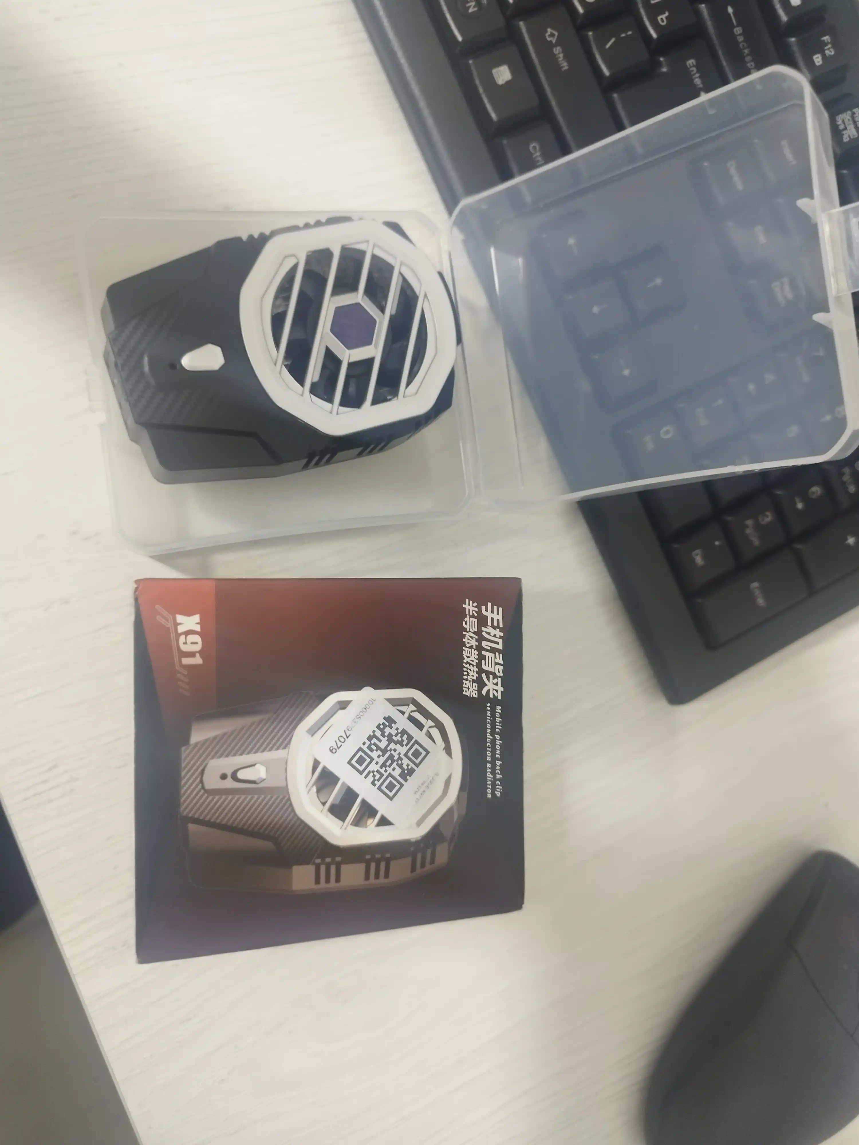 Telefon uchun kuler, -3 gacha PUBG Standoff DOTA Brawl Stars o'yinlari uchun sovutgich USB