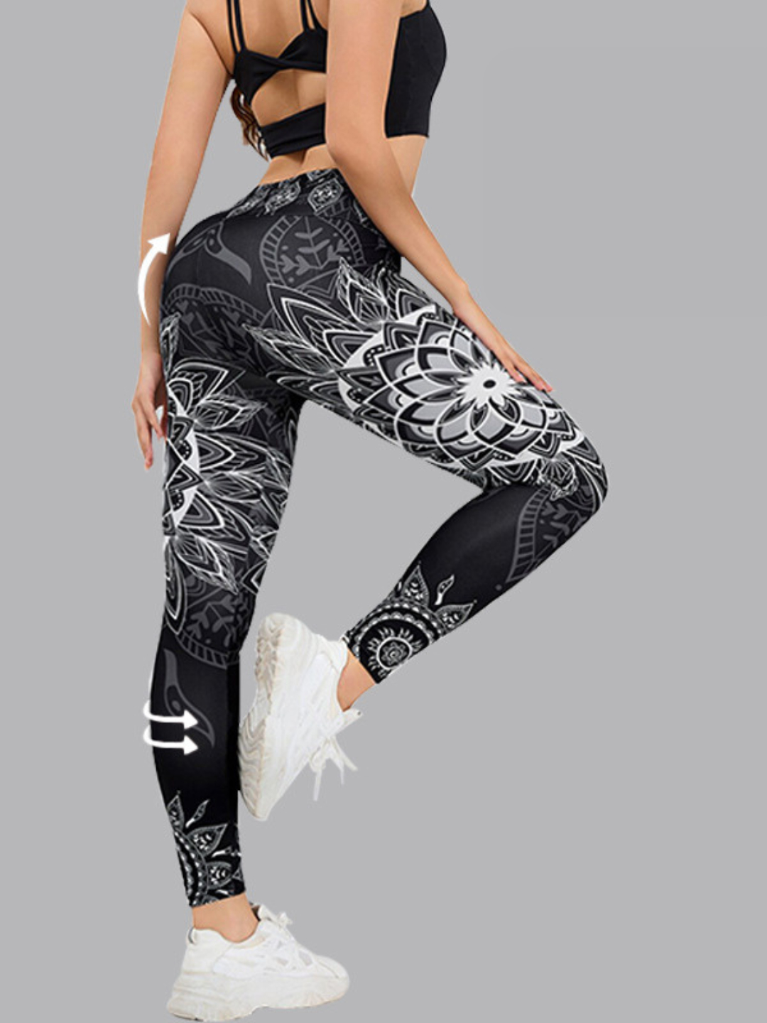 Leggingsdagi semiz ayollarning fotosuratlari