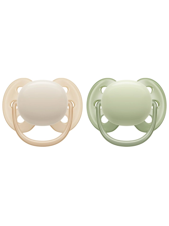 Пустышка Philips Avent Ultra Soft, 0-6 месяцев, 3 цвета
