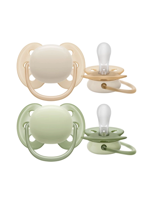 Пустышка Philips Avent Ultra Soft, 0-6 месяцев, 3 цвета