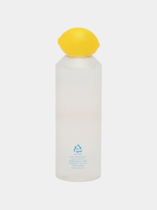 Limon ekstrakti bilan kislotali tonik-eksfoliant, Tocobo, AHA BHA Lemon Toner, 150 ml
