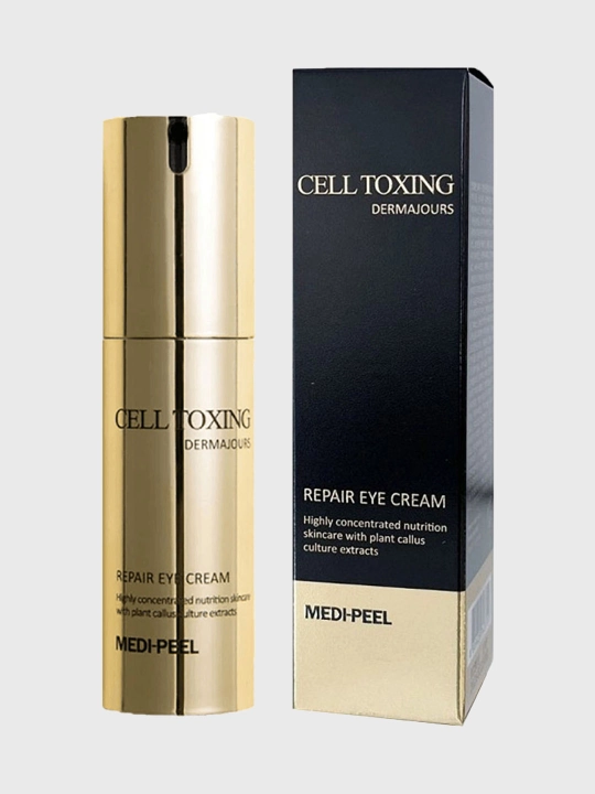 Ildiz hujayralar bilan mustahkamlovchi ko'z kremi, MEDIPEEL+, Cell Toxing Dermajour Eye Cream
