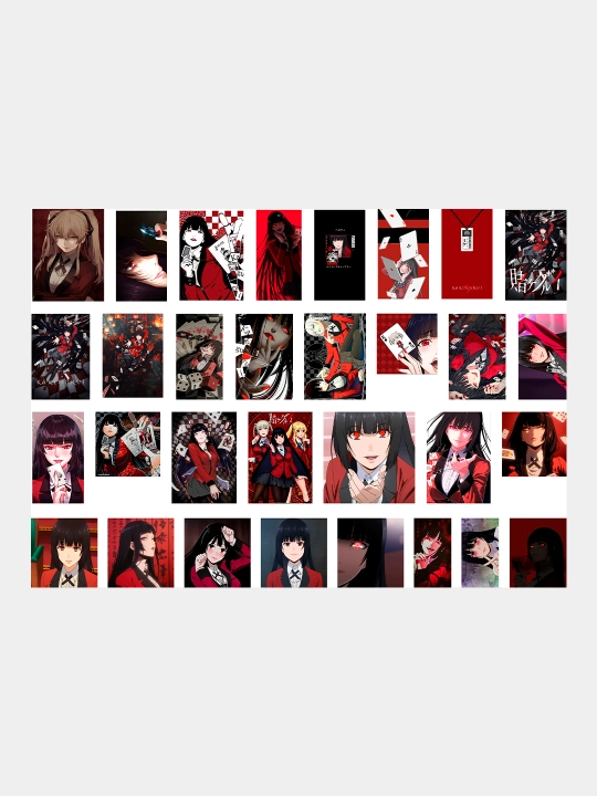 Stikerlar Anime Naruto, Bleach, Jujutsu Kaisen, Demon Slayer, Attack on Titan, 50 xil - 