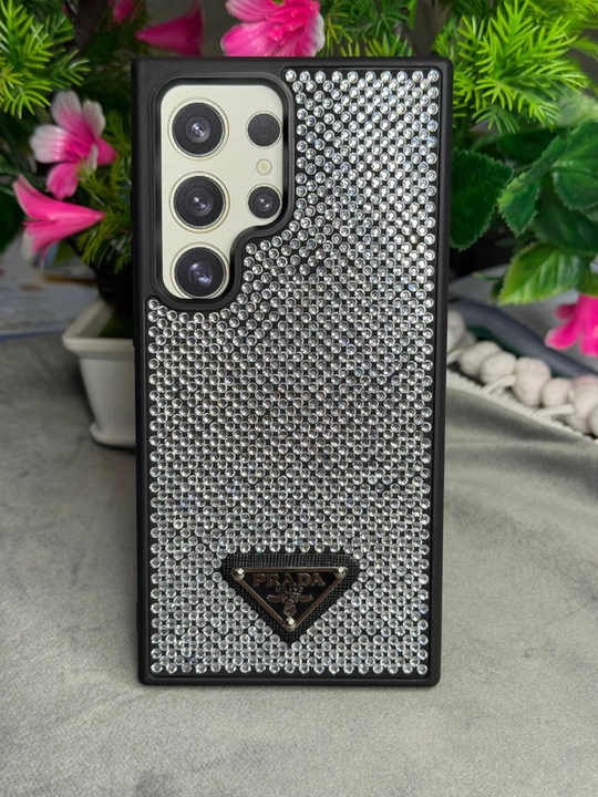 Чехол для Samsung S24Ultra с камнями Swarovski - 