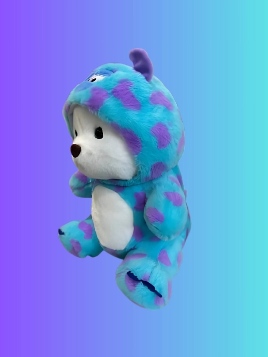Мягкая игрушка для детей плюшевый мишка с капюшоном