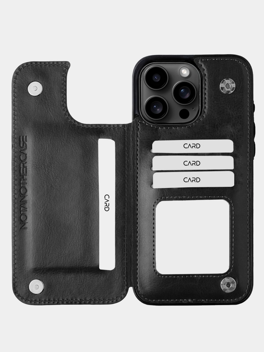 IPhone 6/7/SE, Xs, XR, Xs Max, 11, 11 Pro uchun karta uchun slotlik charm g'ilof