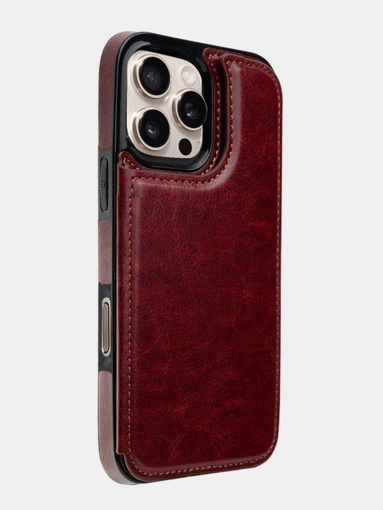 IPhone 6/7/SE, Xs, XR, Xs Max, 11, 11 Pro uchun karta uchun slotlik charm g'ilof