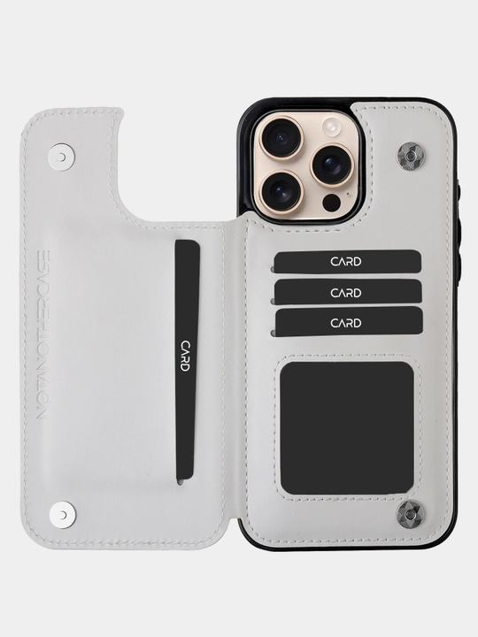 IPhone 6/7/SE, Xs, XR, Xs Max, 11, 11 Pro uchun karta uchun slotlik charm g'ilof