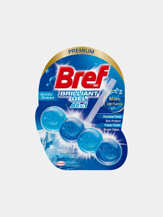 Bref Brilliant Gel Arctic Ocean hojatxona bloki, 42 g