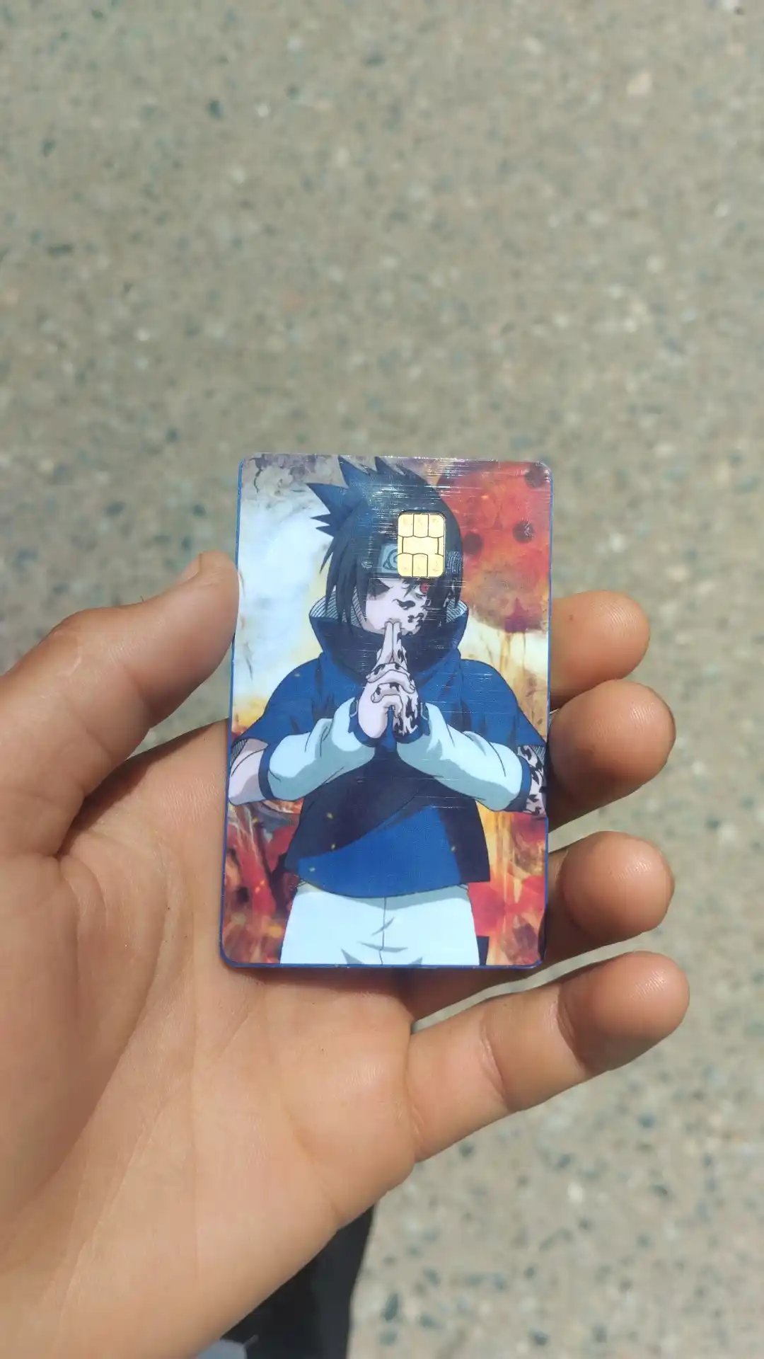 Bank kartasi stikerlari, Naruto, anime