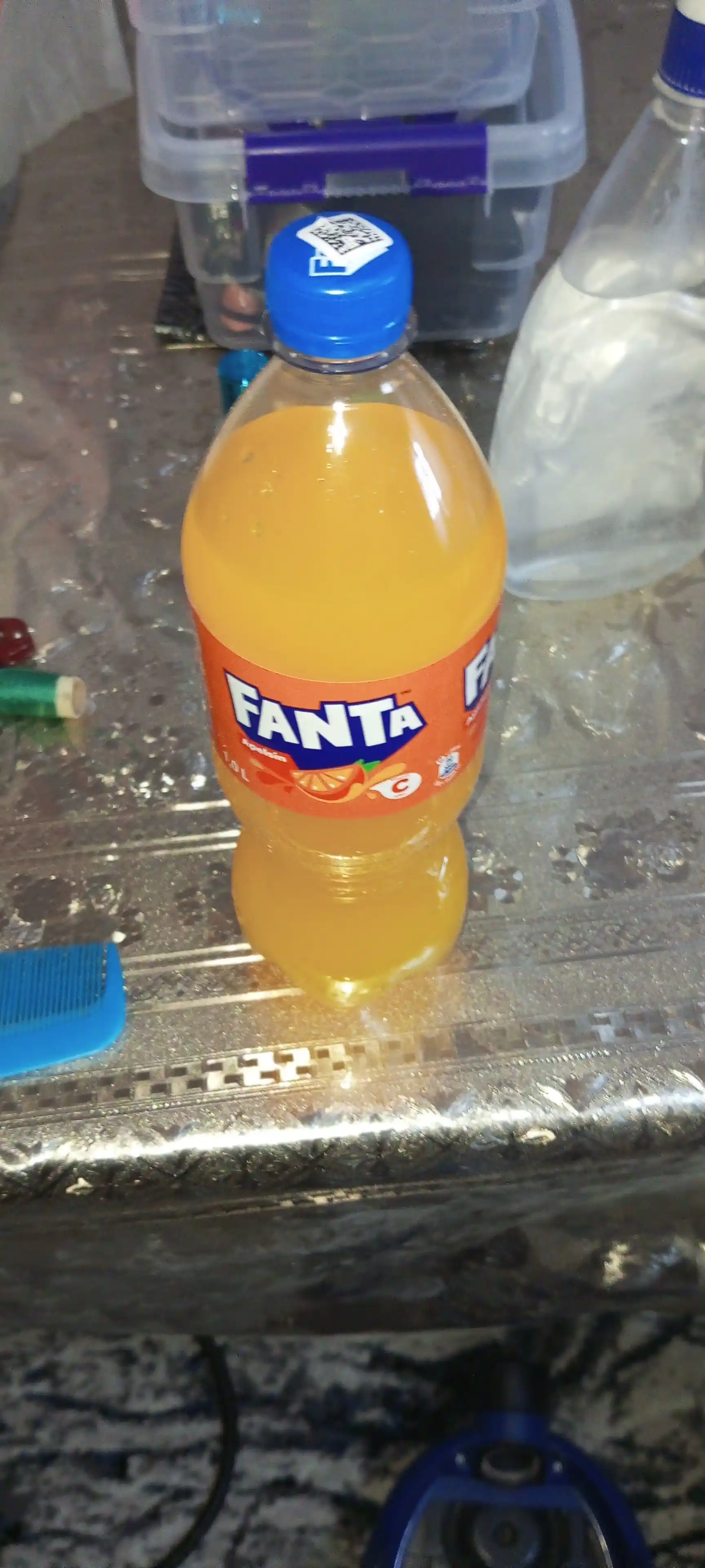 Gazlangan ichimlik Fanta orange, 1 litr