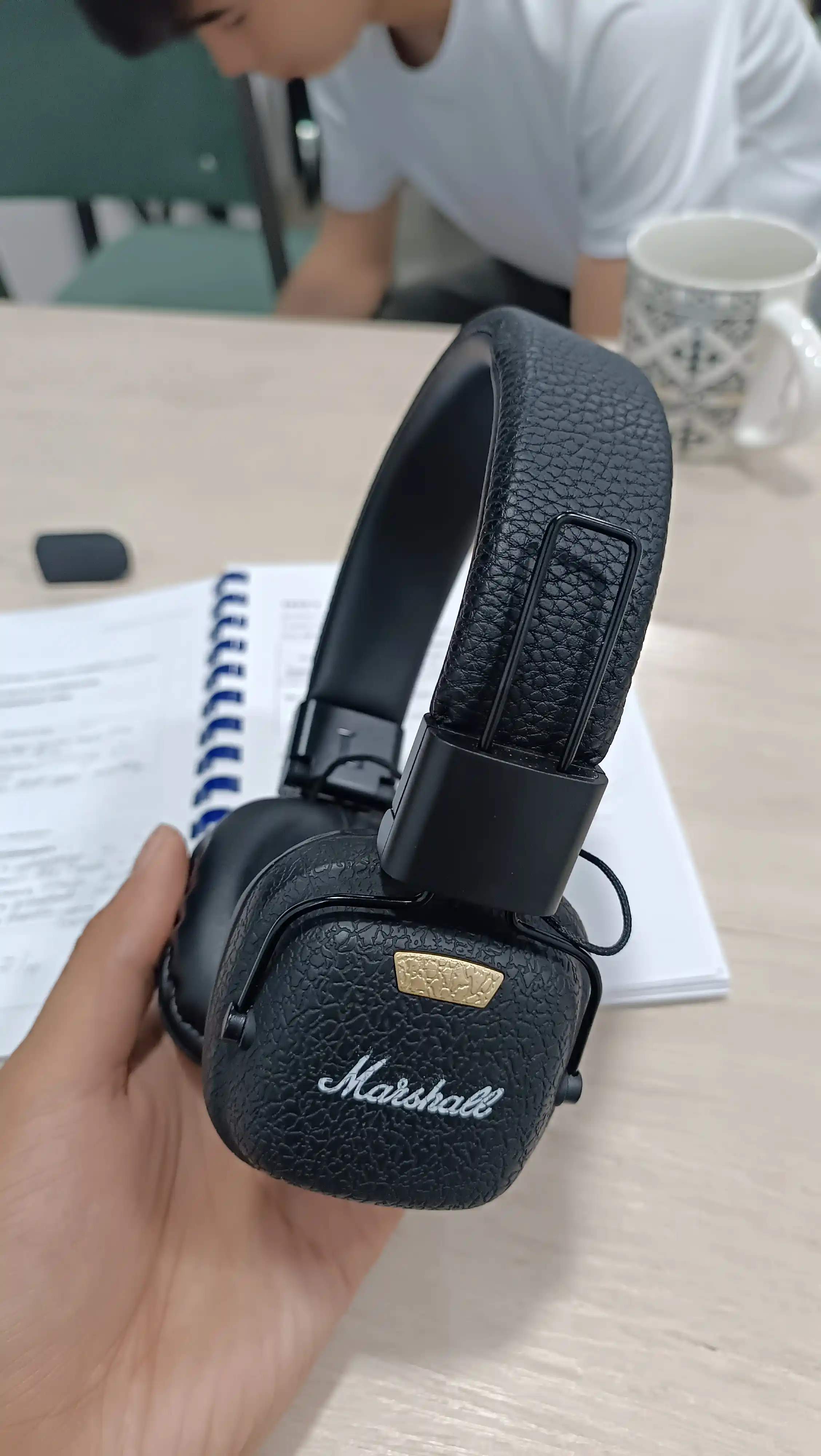 Marshall Major IV, беспроводные наушники Bluetooth 5.0 с микрофоном Bluetooth