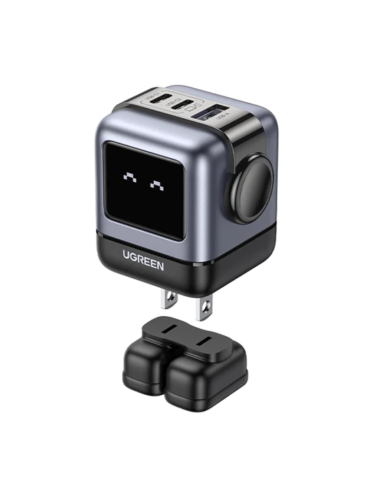 Зарядное устройство UGREEN Nexode UNO ROBOT 65 Вт GaN