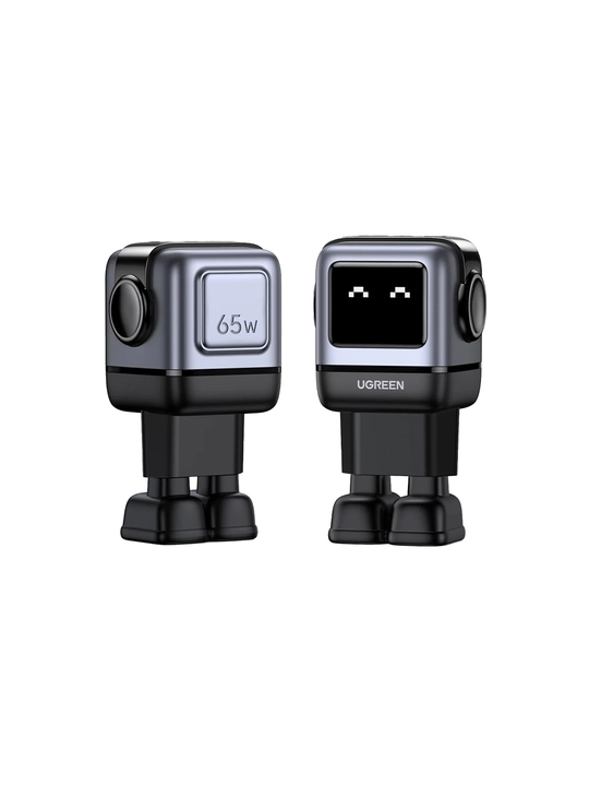 Зарядное устройство UGREEN Nexode UNO ROBOT 65 Вт GaN