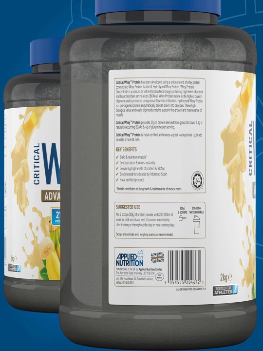 Critical Whey Protein, 2 кг