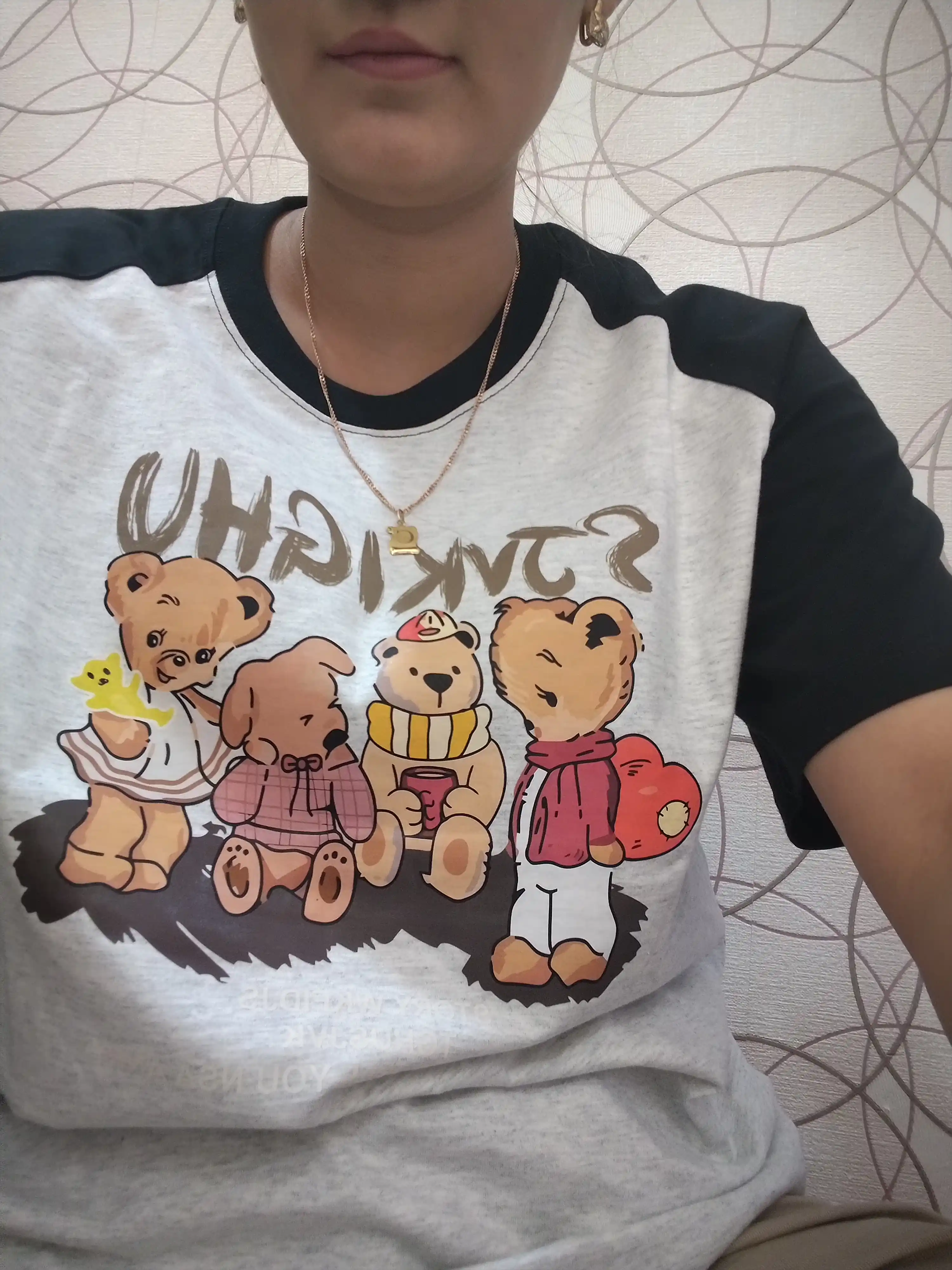 Женская оверсайз футболка