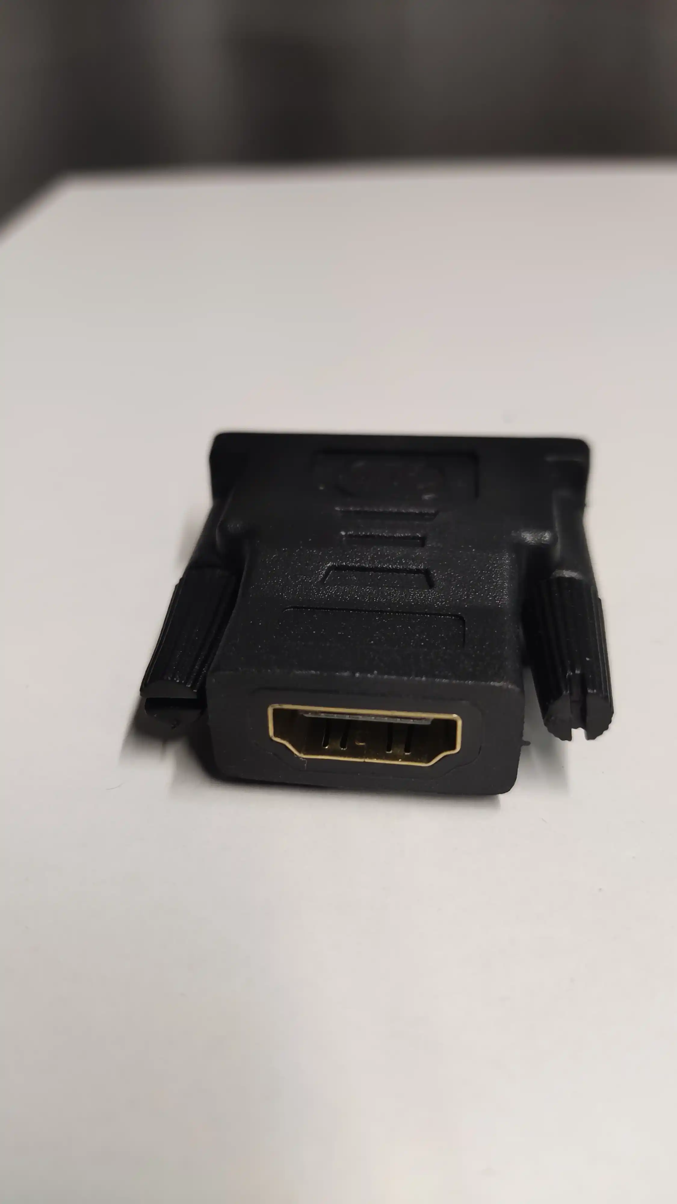 Adapter HDMI F - DVI-D 24+1 M HDMI-dan DVI-ga minusli