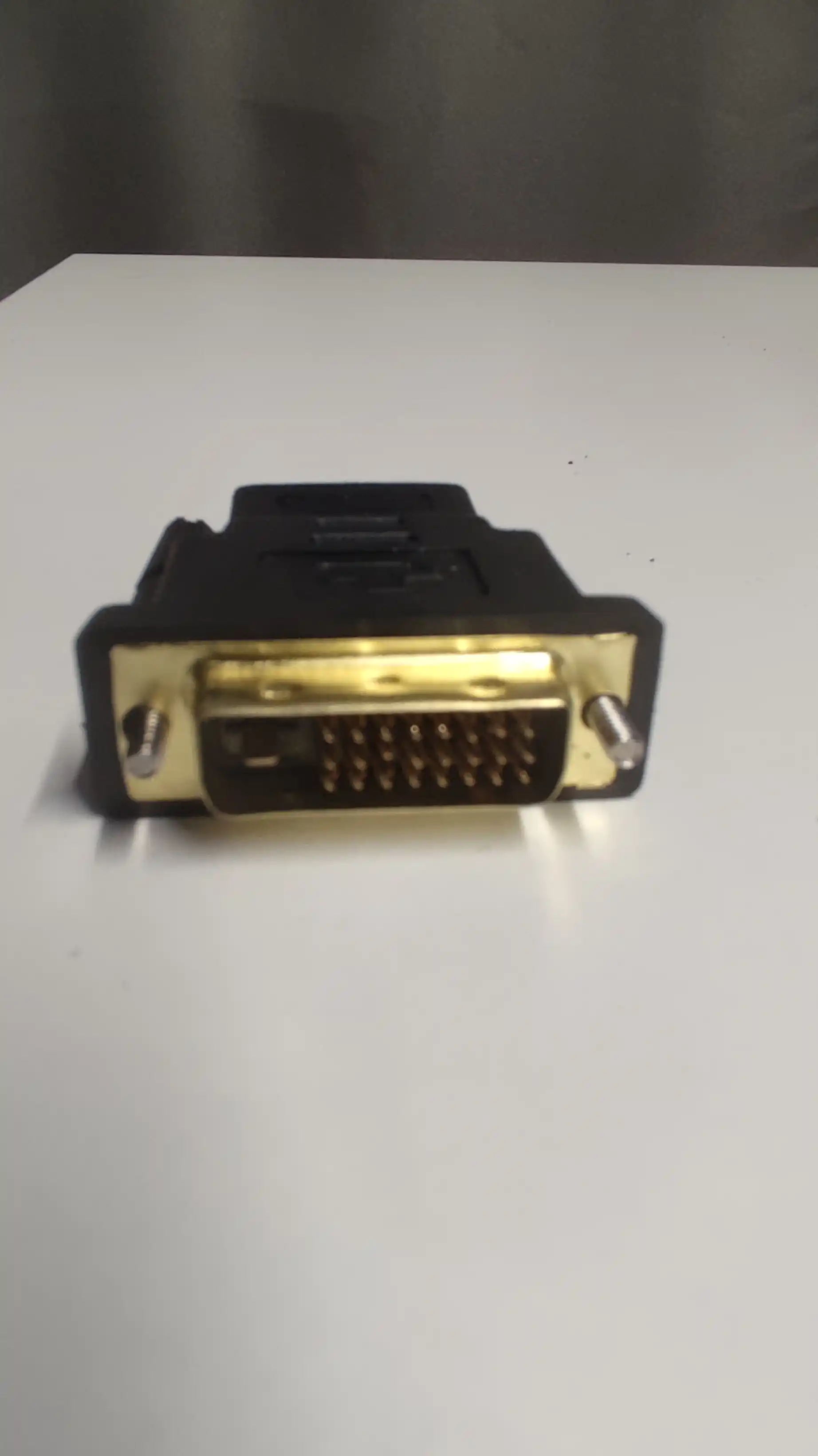 Adapter HDMI F - DVI-D 24+1 M HDMI-dan DVI-ga minusli