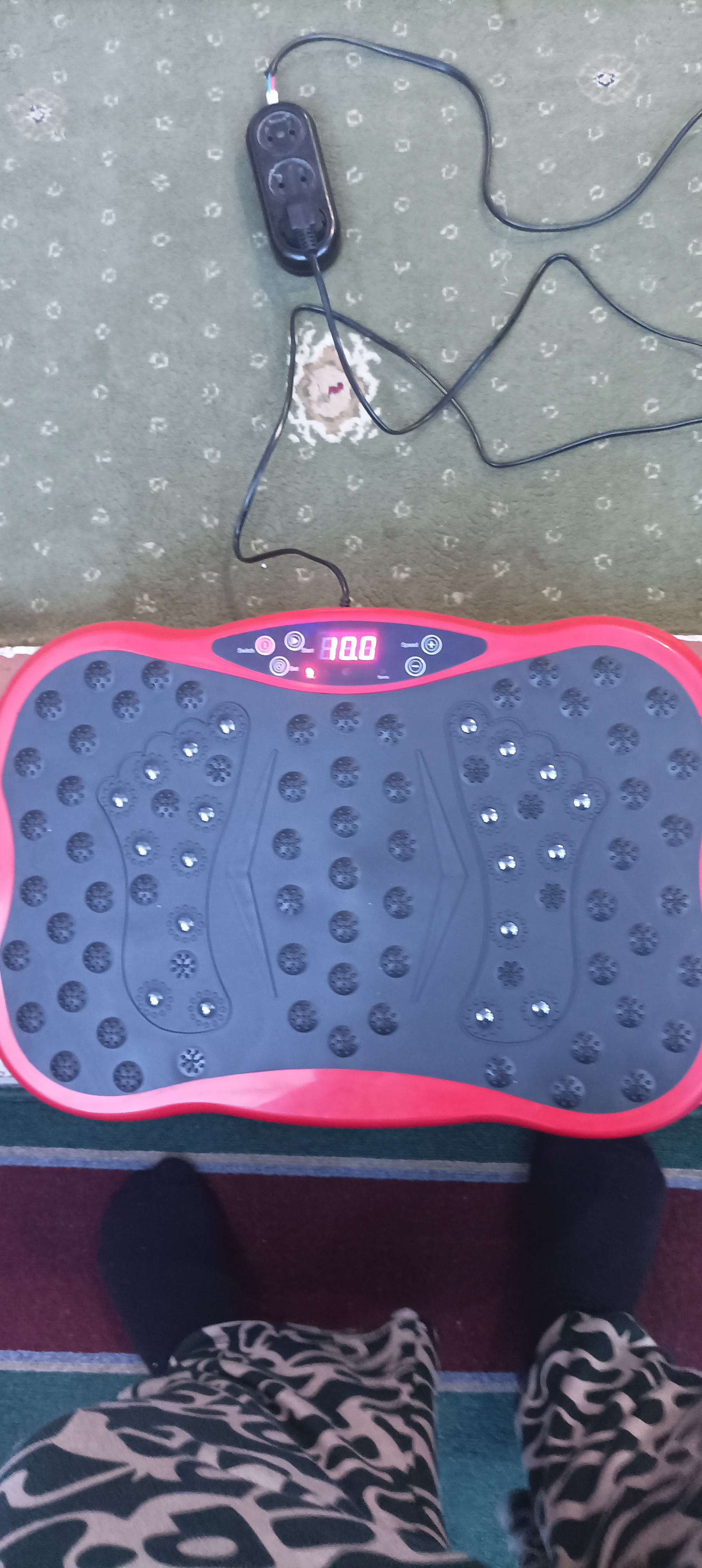 Vibroplatforma oson ozish, vazn tashlash va fitnes uchun, sport trenajyori, kardio stepper