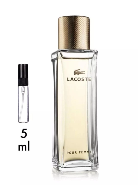 Yoz uchun atir Lacoste pour femme ayollar uchun bahor va yoz  uchun, raspiv duxi 5ml 10ml