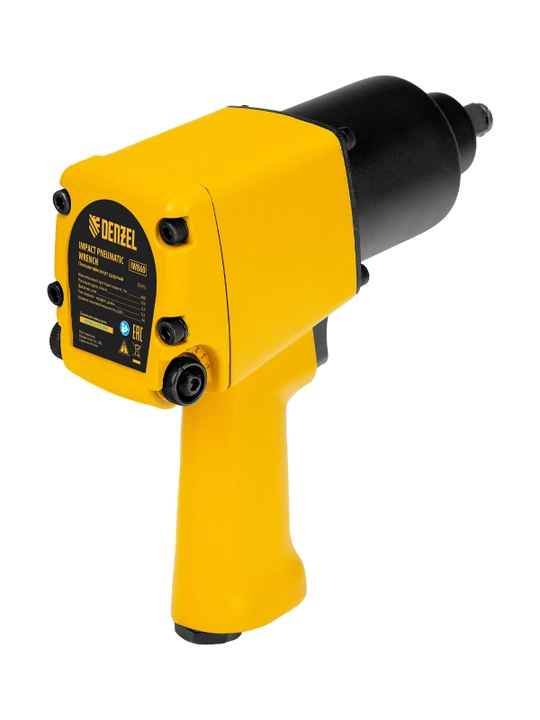 Darbeli kalit pnevmatik DENZEL IW860 + kallaklar to'plami 1/2", 7000 rpm, 57473