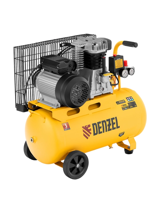 Havo kompressori DENZEL BCI2300/50, 2.3 kVt, 50 litr, 400 litr/daq, kamar haydovchi, 58113