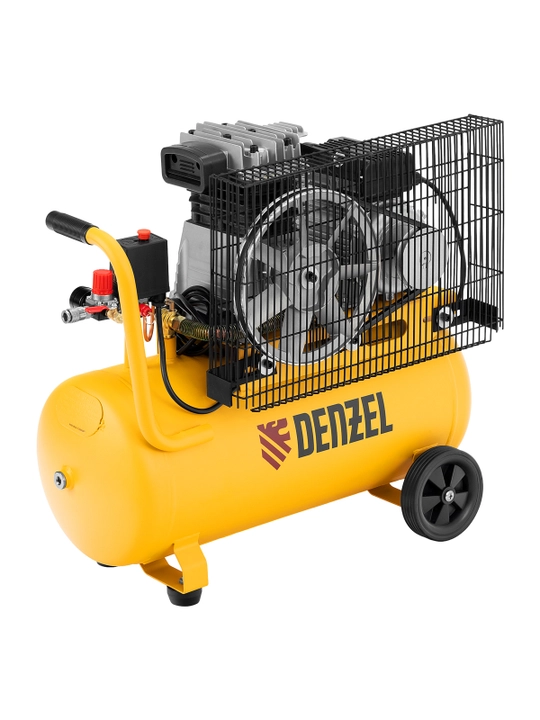 Havo kompressori DENZEL BCI2300/50, 2.3 kVt, 50 litr, 400 litr/daq, kamar haydovchi, 58113