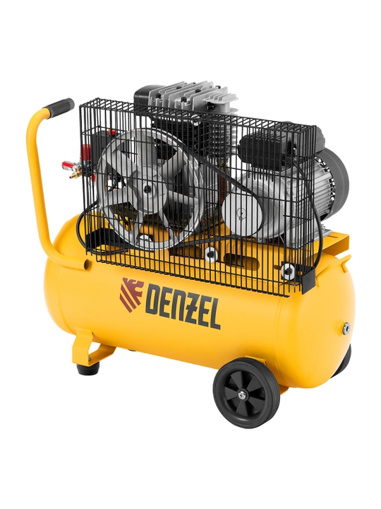 Havo kompressori DENZEL BCI2300/50, 2.3 kVt, 50 litr, 400 litr/daq, kamar haydovchi, 58113