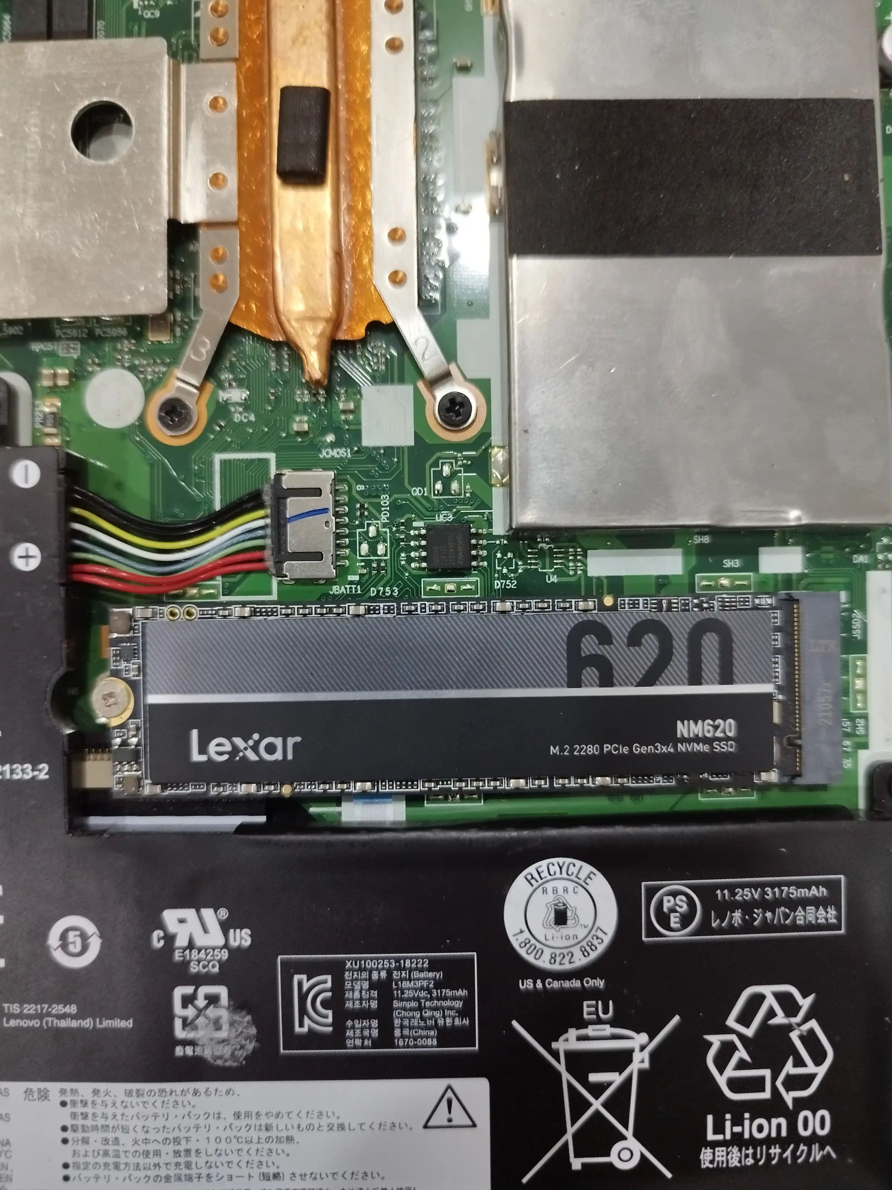 Qattiq disk xotira Lexar NVMe SSD 256 GB, 512 GB, 1 TB  M.2  NVMe  SSD