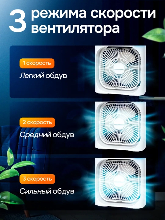 Вентилятор настольный, мини кондиционер с увлажнителем