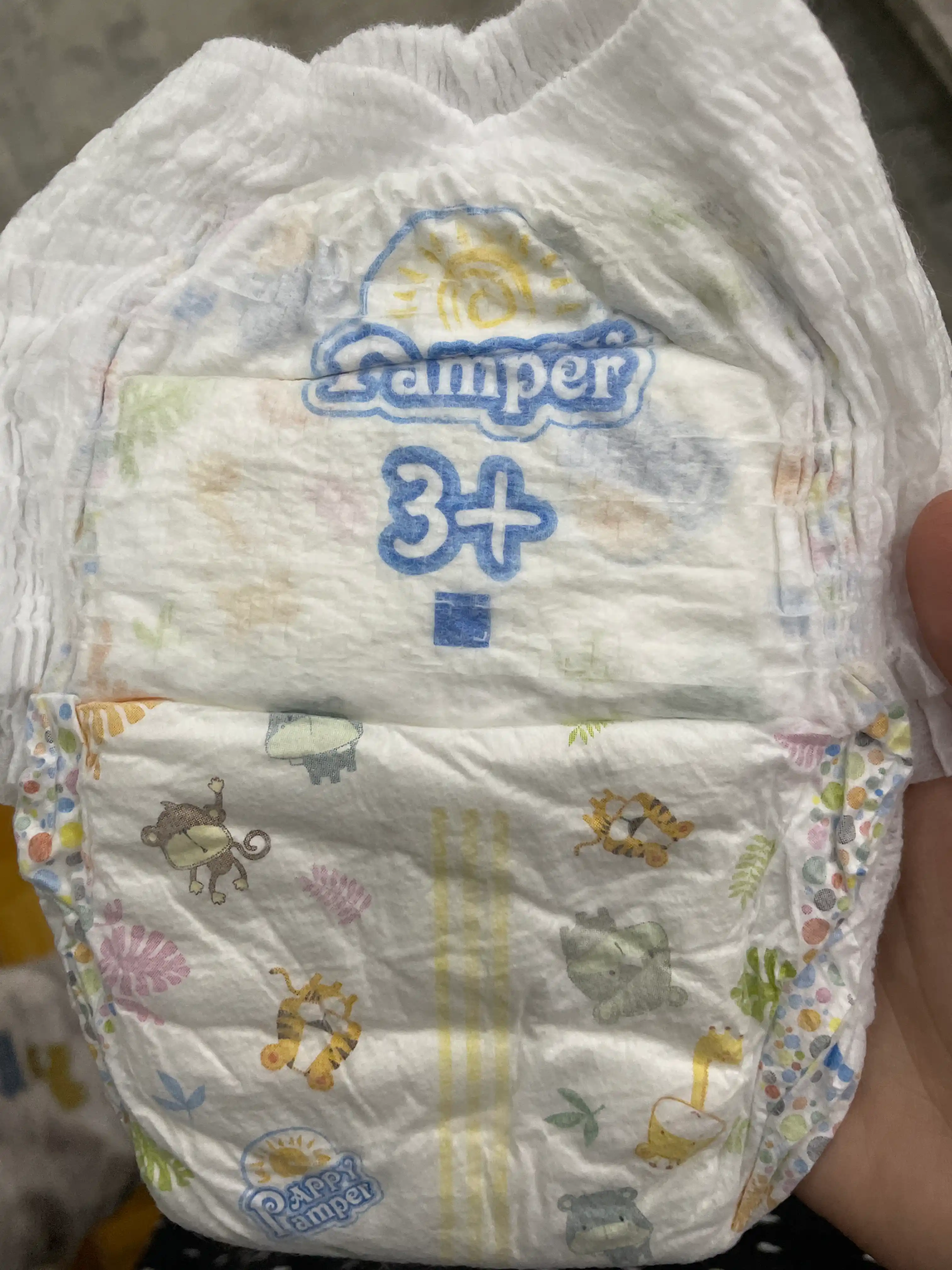 Bolalar trusiklar tagliklar Pappy Pamper №3+, 6-11 kg, 38 dona
