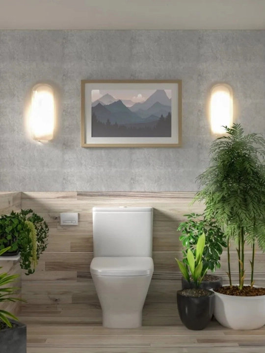 Har qanday xonadagi devorlar uchun 3D PVX panellar, namlikka chidamli, 300 x 600 mm