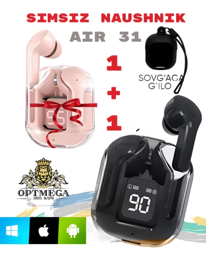 Наушники беспроводные Hi-Fi Pods,1+1, для iPhone и Android, сенсорные