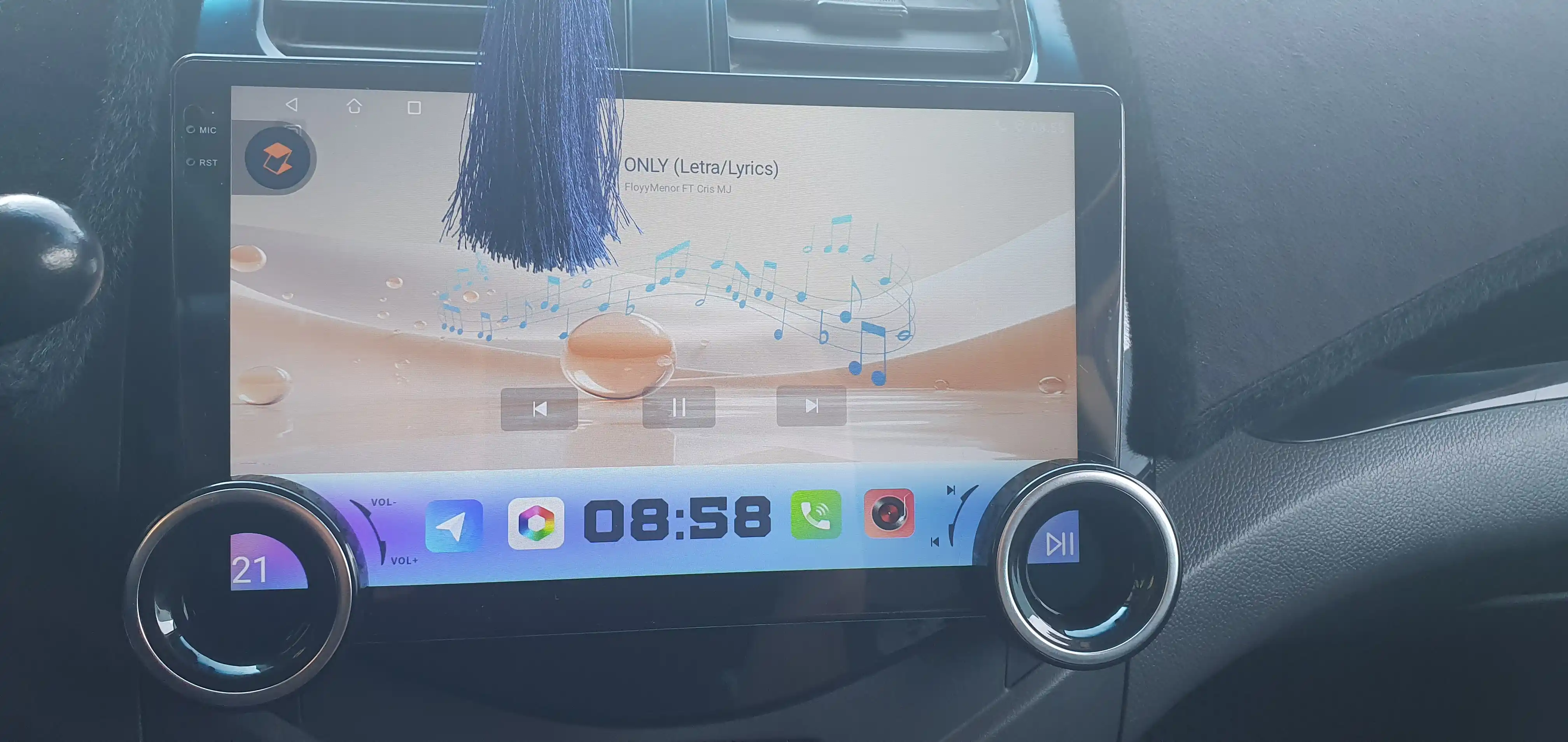 Авто монитор Diamond Android, Cobalt, Gentra, Spark, Nexia 1, 2, 3, Damas, Matiz