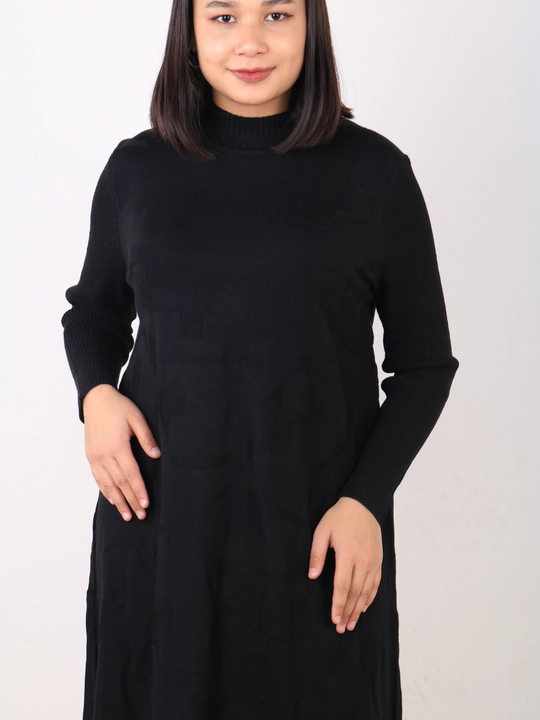 Ayollar uchun angora va junli tunika, L-XL universal o‘lcham, umshoq va issiq qishki kiyim