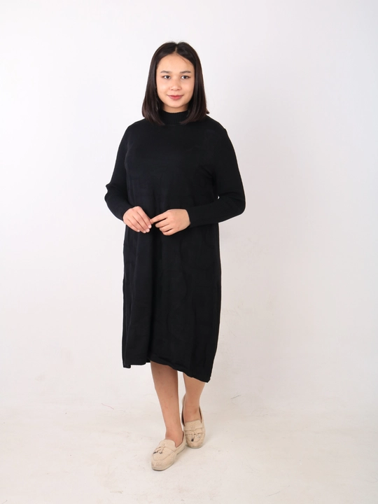 Ayollar uchun angora va junli tunika, L-XL universal o‘lcham, umshoq va issiq qishki kiyim