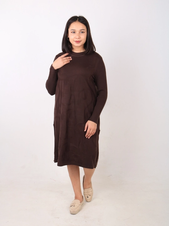 Ayollar uchun angora va junli tunika, L-XL universal o‘lcham, umshoq va issiq qishki kiyim