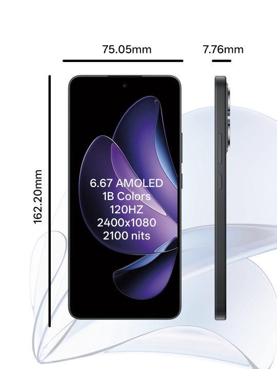 Смартфон Oppo Reno 13F (8/256GB,8/512GB), Cерый/Аметистовый, Dual nano sim, 1 год гарантии