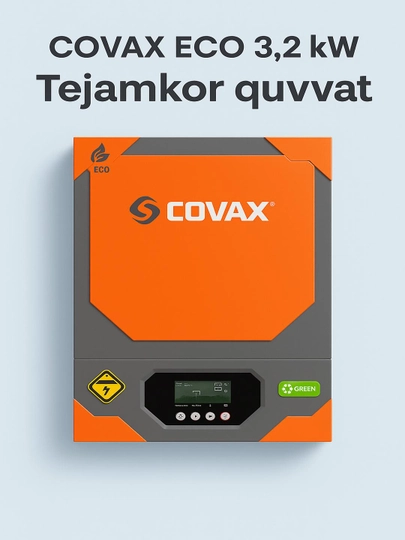Гибридный солнечный инвертор Covax 3,2 кВт - 