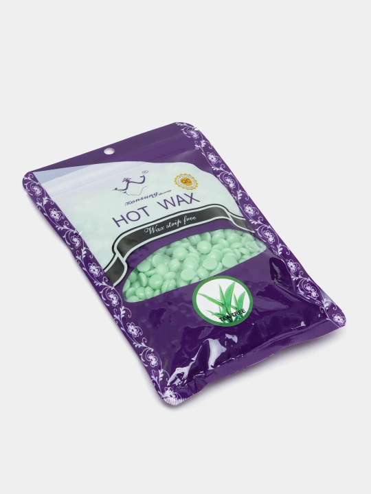 Воск для депиляции Hot Wax, профессиональный, в гранулах, пленочный, 100 гр