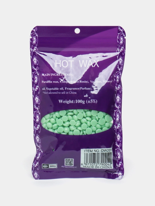 Воск для депиляции Hot Wax, профессиональный, в гранулах, пленочный, 100 гр