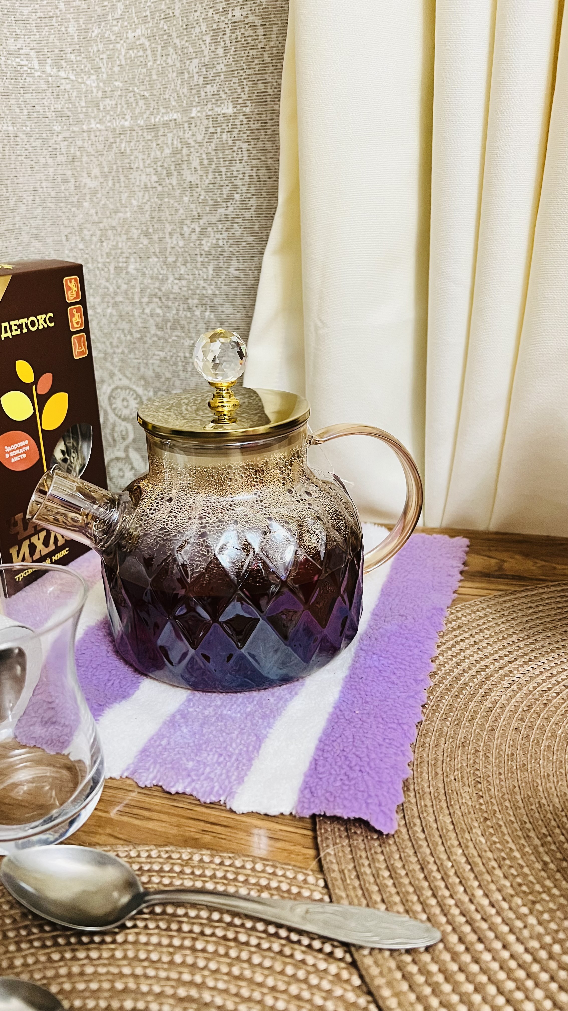 Choynak shisha choy damlanadigan metall qopqoqli, choynak, issiqqa chidamli  choynak