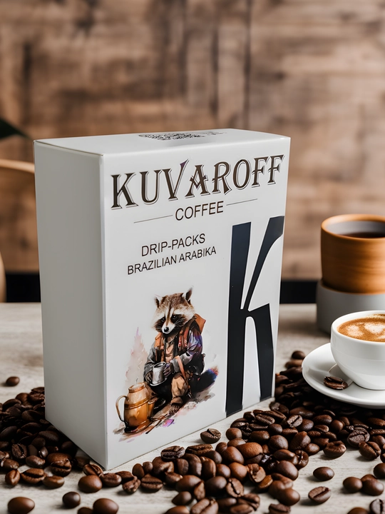 Qahva (drip-paket) KUVAROFF Brazilian arabika