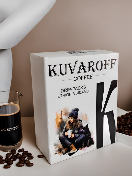 Qahva (drip-paket) KUVAROFF Ethiopia Sidamo - 