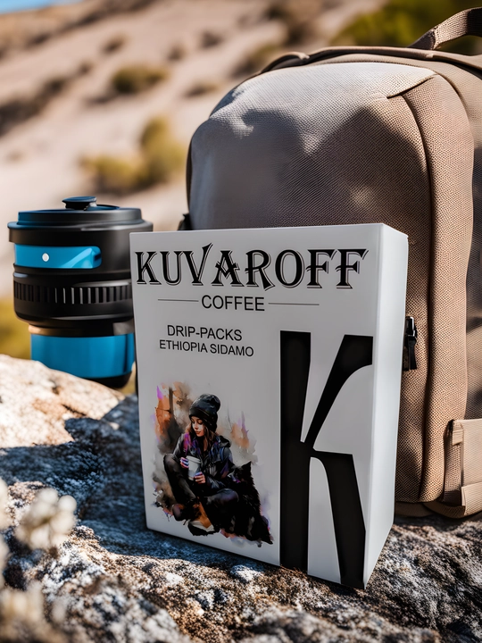 Qahva (drip-paket) KUVAROFF Ethiopia Sidamo