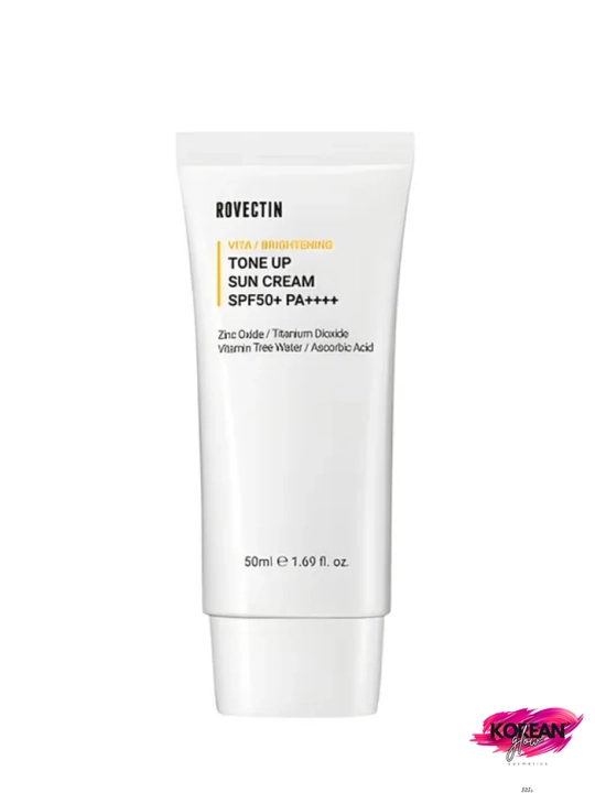 Солнцезащитный крем Rovectin Vita Tone Up Sun Cream, SPF50+, PA++++ - 